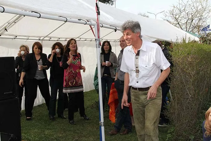 Stimmung beim Fest