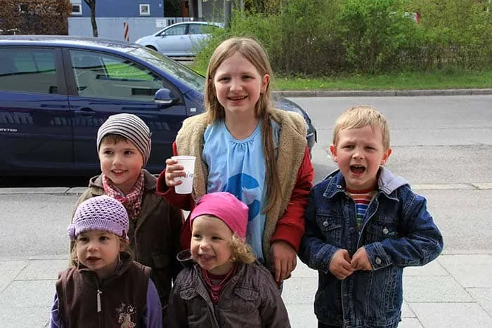 Eine Kinderzeichnung zum Jubiläum
